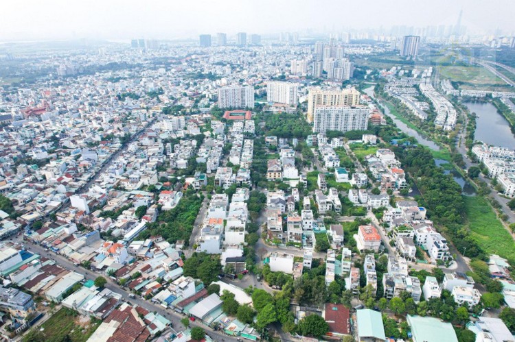 Khu dân cư Đông Thủ Thiêm thuộc phường nào sau sáp nhập hành chính tại TP.HCM?