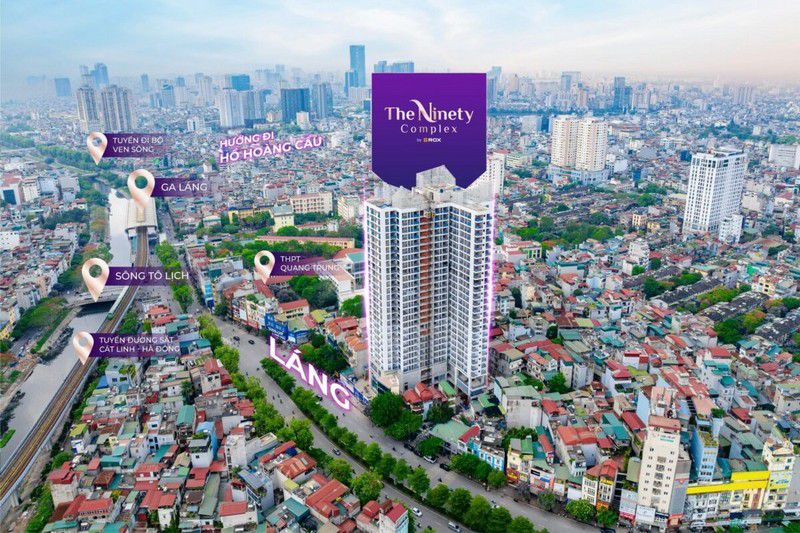 The Ninety Complex 90 Đường Láng thuộc phường nào sau sáp nhập tại Hà Nội?